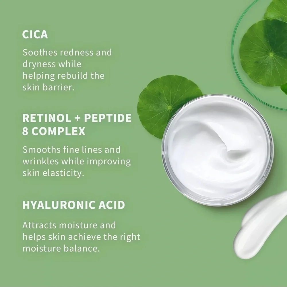 Meebak Cica Face‎ Moisturizer 5.0 fl oz Anti-Aging, Neck, Chest, Day/Night Cream
